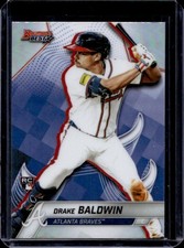 2025 Bowman's Best Drake Baldwin RC Refractor Rookie #60 Braves