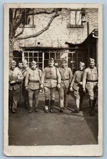 c1910's Ottoman Empire Turkish Soldiers WWI RPPC Photo Unposted Antique Postcard