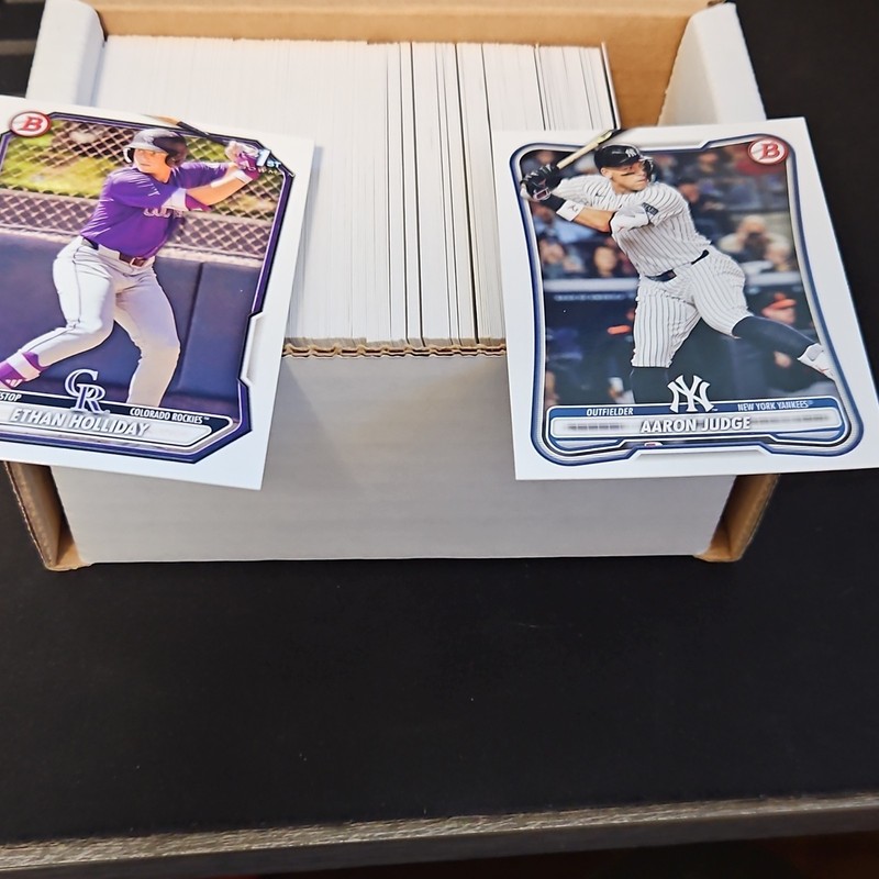 Bowman 2026 Bowman Base Complete Set Lot 2026 Cards Rookie Holliday Judge