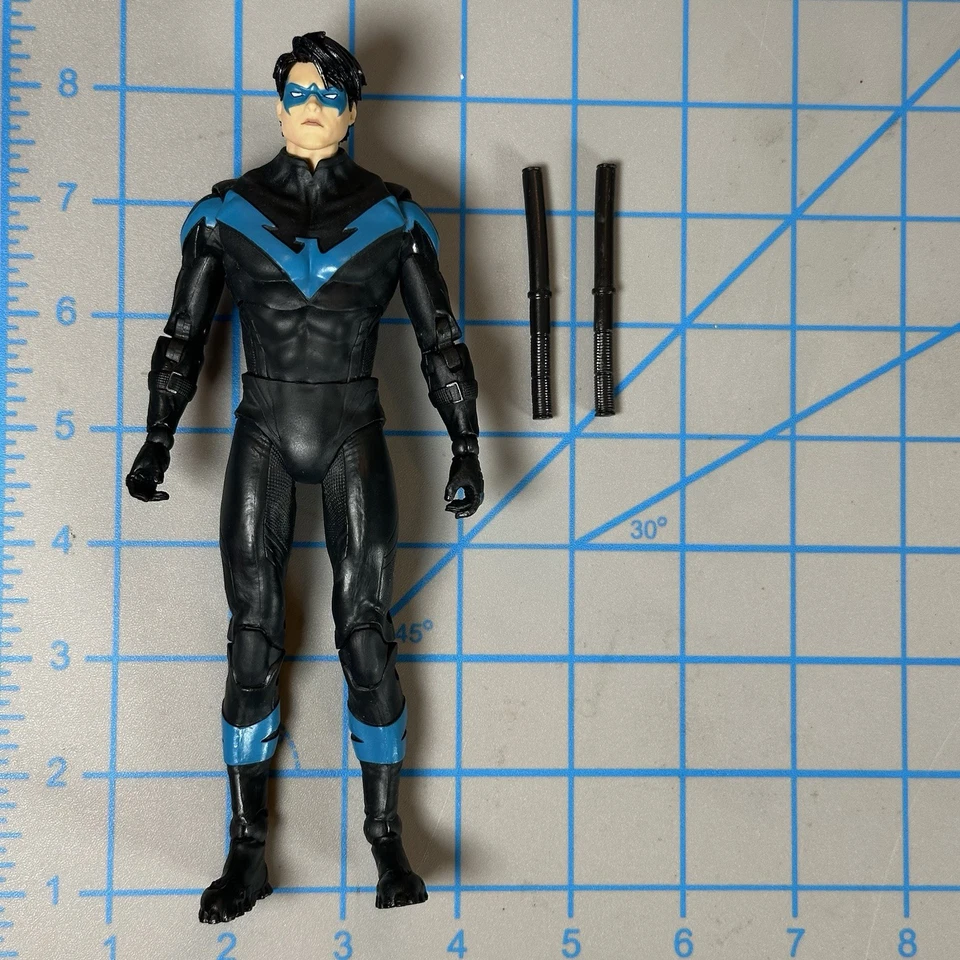 McFarlane Toys DC Multiverse NIGHTWING Better Than Batman 7” Action Figure - Image 3 of 4