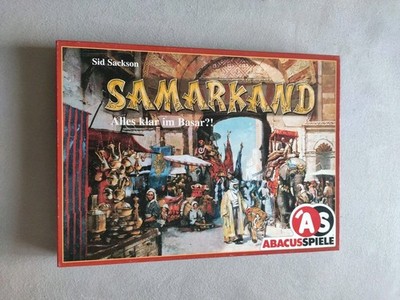 Samarkand v. Sid Sackson (BASAR) Abacus 1998 komplett rar + ERWEITERUNG