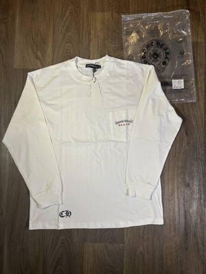 White Chrome Hearts U.S.A Longsleeve Shirt