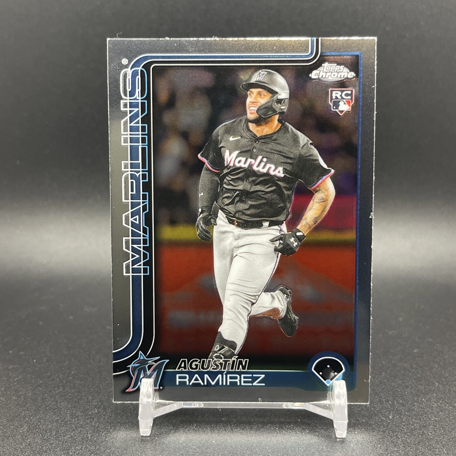 Agustin Ramirez 2025 Topps Chrome Update Series #USC200 Miami Marlins