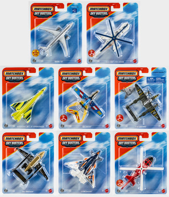 2026 Matchbox Sky Busters Mix 2 All 8 Models | Lockheed | Boeing