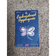 NEW Embroidered Appliques Shiny Butterfly Iron-On Patch