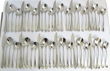 GS GOURMET SETTINGS Service for 12 18/8 Stainless Steel  60 pc Set GON17