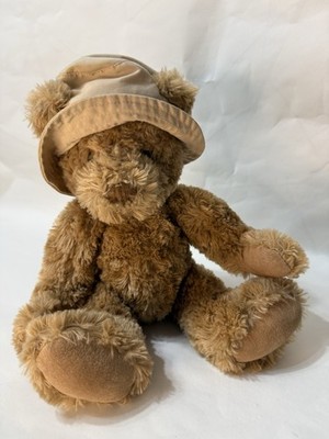🧸 BURBERRY Fragrances Brown Teddy Bear Hat Nova Check! | eBay