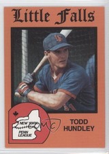 1988 Bill Pucko Little Falls Mets Todd Hundley #6 0q3