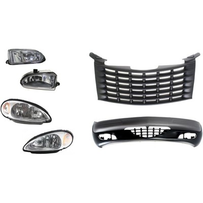 Bumper Cover Fascia Front for Chrysler PT Cruiser 2001-2005