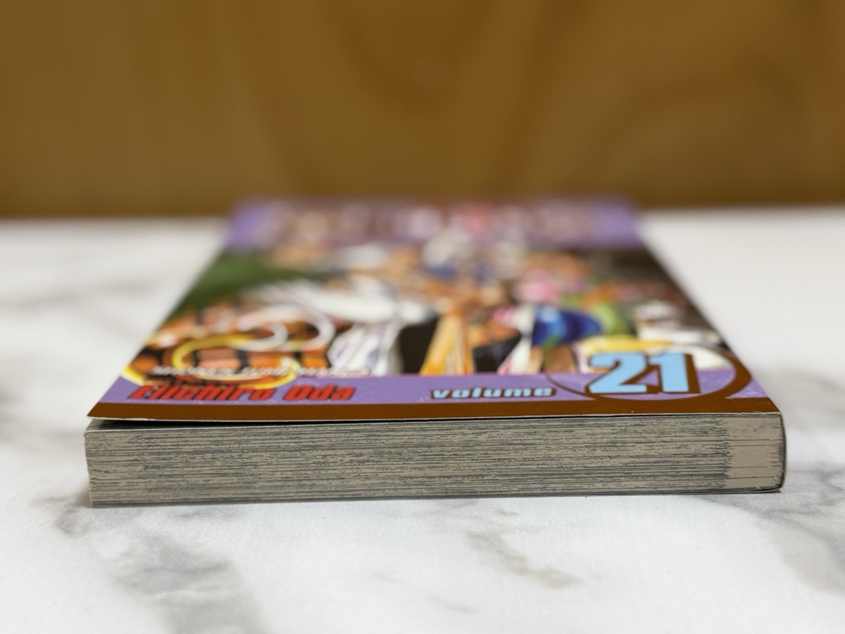 One Piece English Manga Vol 21 Gold Foil Cover 1st First Print | eBay