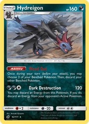 Hydreigon 62/111 Crimson Invasion Reverse Holo