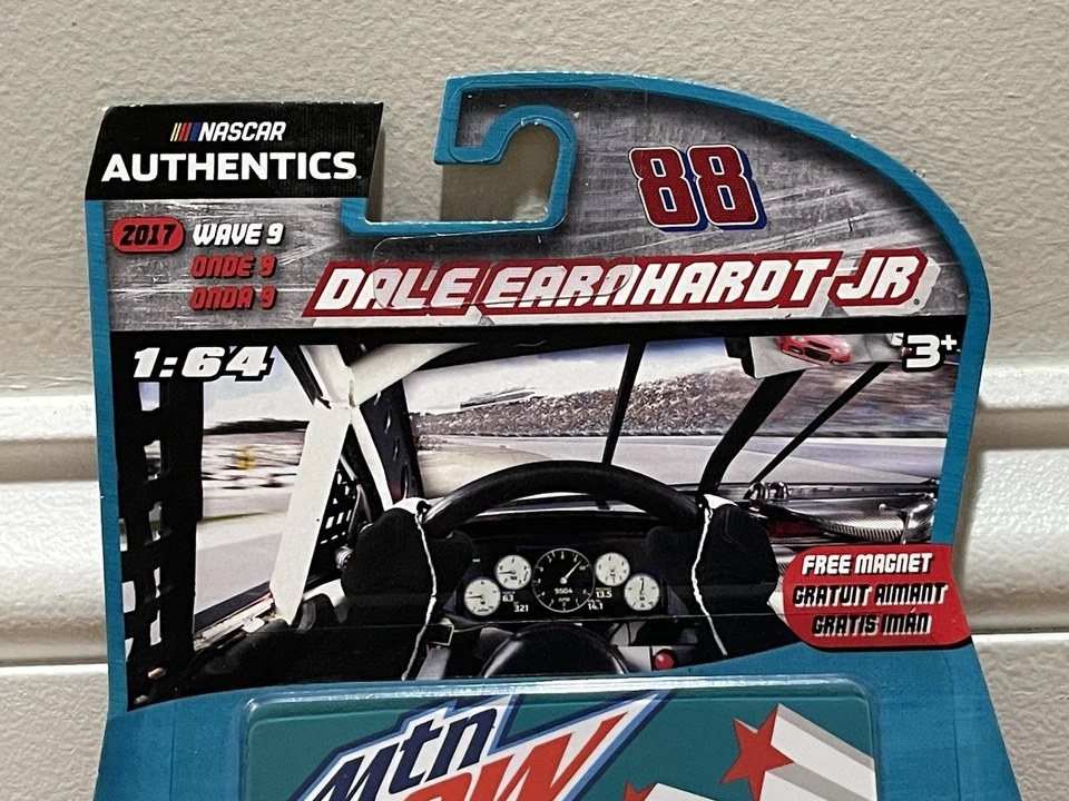 2017 Dale Earnhardt Jr Mountain Dew Dew-S-A Hendrick NASCAR Authentics 1/64 - Image 3 of 4