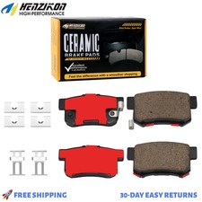 Rear Brake Pads Ceramic Set for Acura CL 2001-2003 & Legend 1991-1995