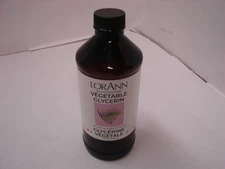 LorAnn Natural Vegetable Glycerine, Food Grade, 16 oz