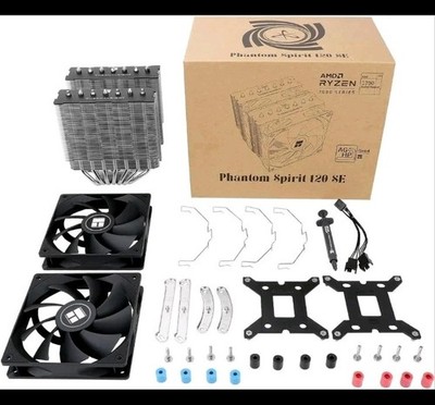 Thermalright Phantom Spirit 120 SE CPU Cooler AM4/5 Intel LGA1851 1700 115X 1200
