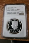2024 s silver Kennedy half dollar NGC PF 69 Ultra Cameo