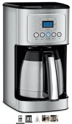 NEW   Cuisinart Perfectemp 12-Cup Programmable Coffee Maker Stainless DCC3400NAS