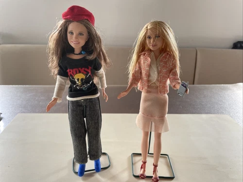 Barbie Konvolut 13. Die Olsen Zwillinge Mary Kate und Roxy m der Keidung v Film