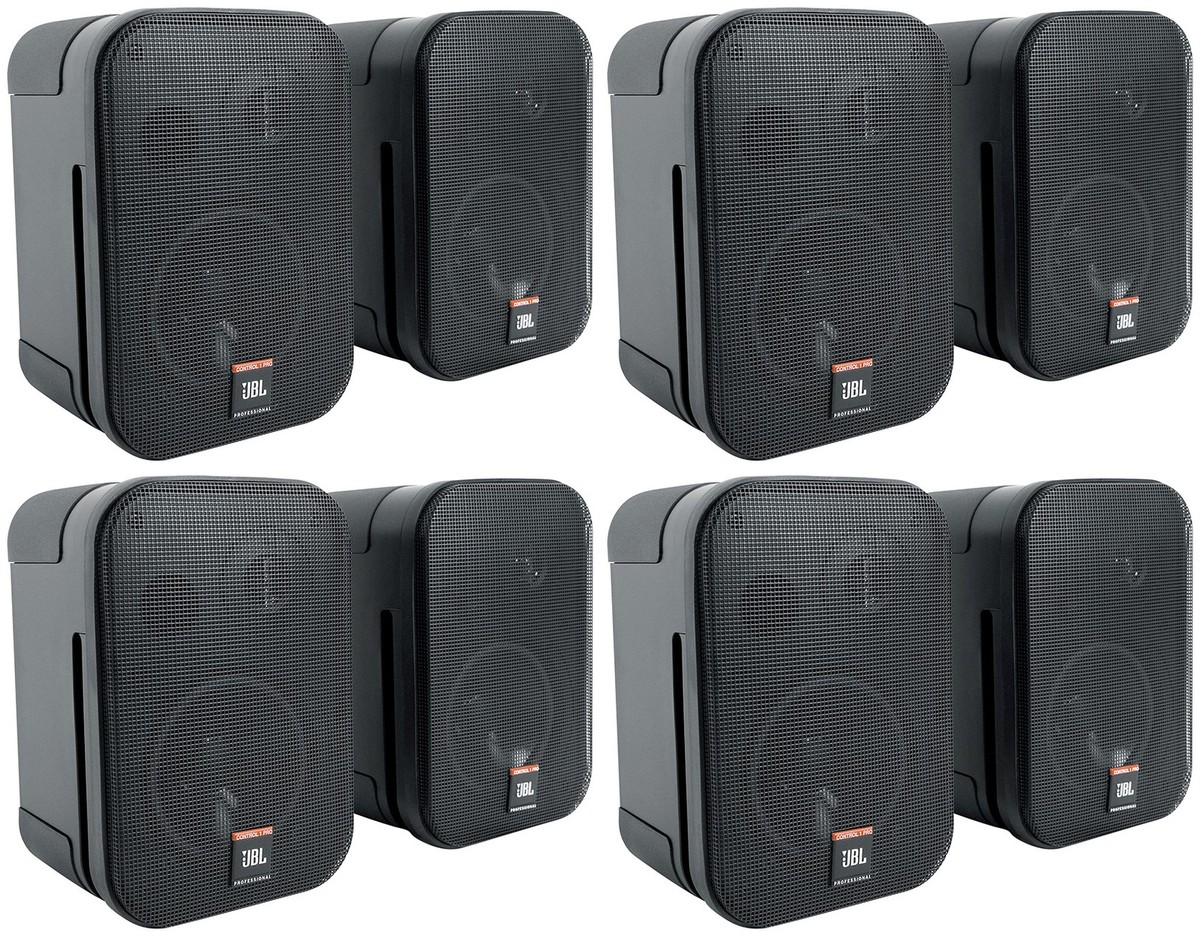 8) JBL C1PRO Control 1 PRO Black 5.25