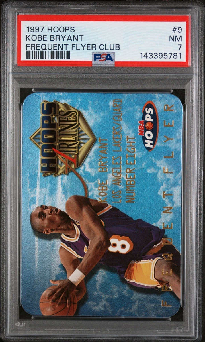 その他 Hoops Airlines Frequent Flyer Club KOBE NBA Hoops Kobe Bryant 1997-98 #9 for sale | eBay