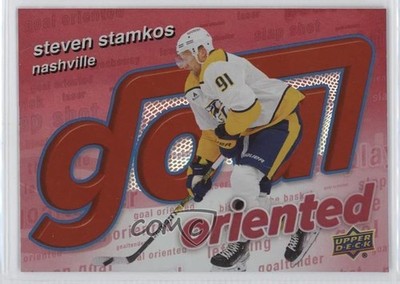 2025-26 Upper Deck Series 1 Goal Oriented Red /199 Steven Stamkos #GO-19 08a0