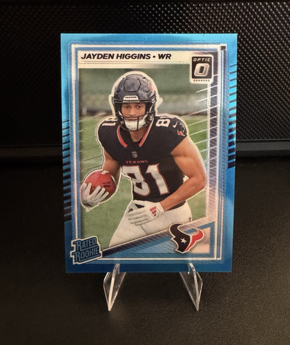Panini Donruss Optic 2025 Aqua Prizm Jayden Higgins /349