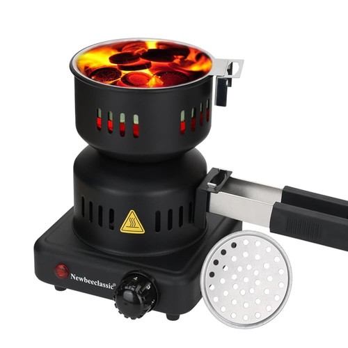 Electric Charcoal Starter 600W Durable Faster Coals Burner Detachable Handle BBQ