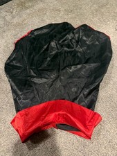 frisco. Dog Vampire Cape Costume Size XXXL Black Red
