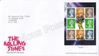 GB FDC FIRST DAY COVER 2022 PRESTIGE STAMP BOOKLET DY41 ROLLING STONES DARTFORD
