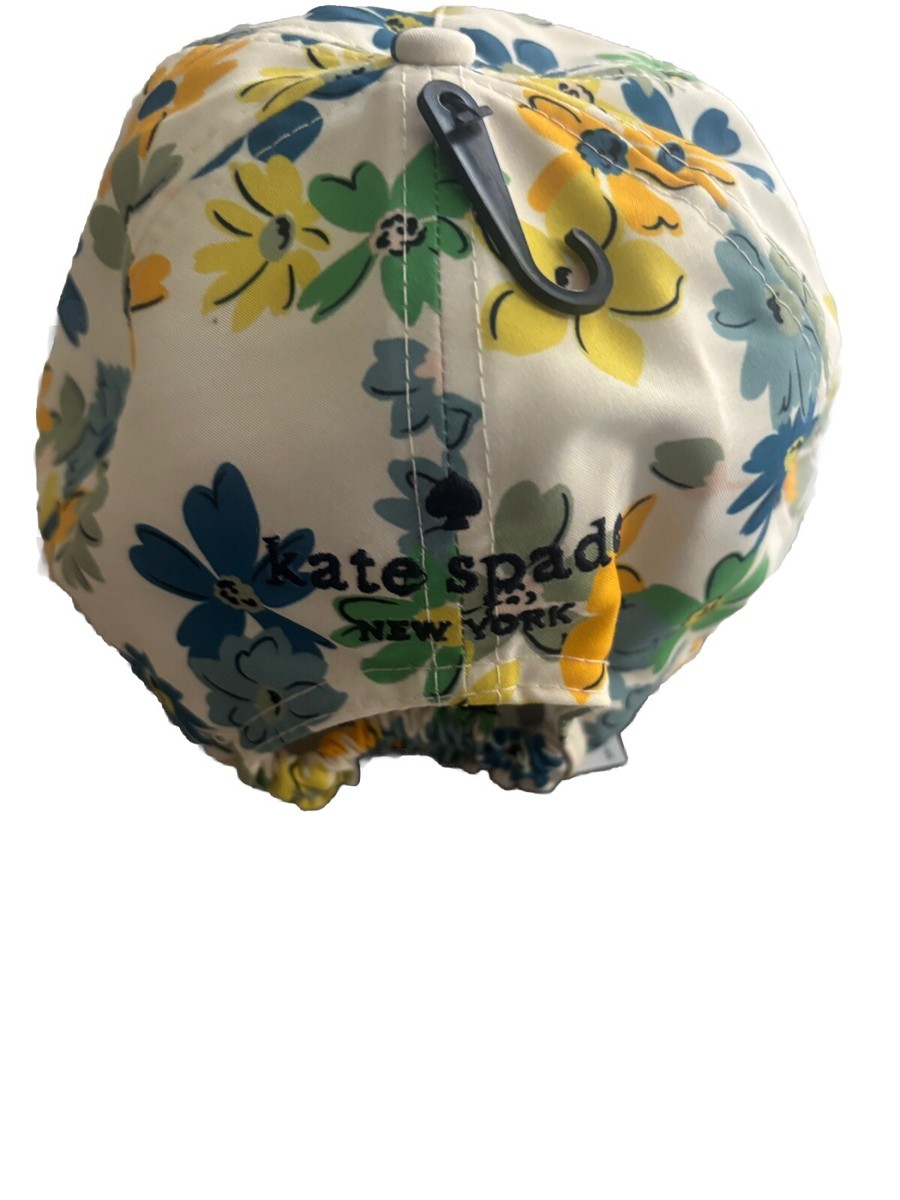 Kate Spade french cream floral Hat! NWT! kate spade | Accessories | Hp Kate Spade French Cream Floral  main image 4