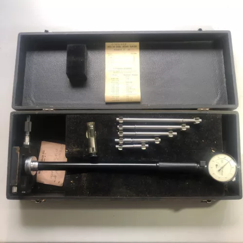 Nilsson/Mitutoyo 6-12” Dial Bore Gage Nilsson No 10 W/ Mitutoyo .0001” Indicator