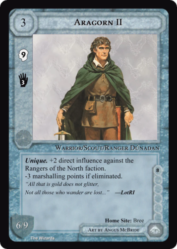 Aragorn II - METW - Limited - Middle Earth CCG / TCG - Picture 1 of 6