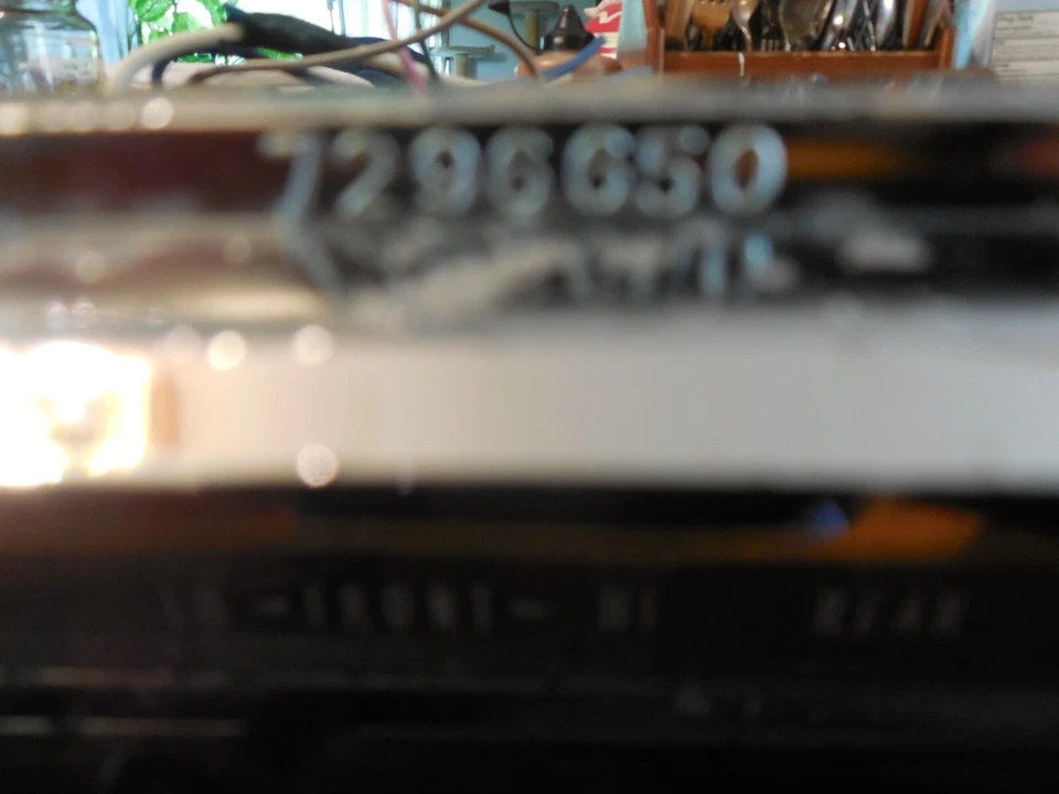 Unidad de control de calefacción de aire acondicionado Comfortron 1966 Impala Caprice original OEM 7296650 GM Foto 3 de 4