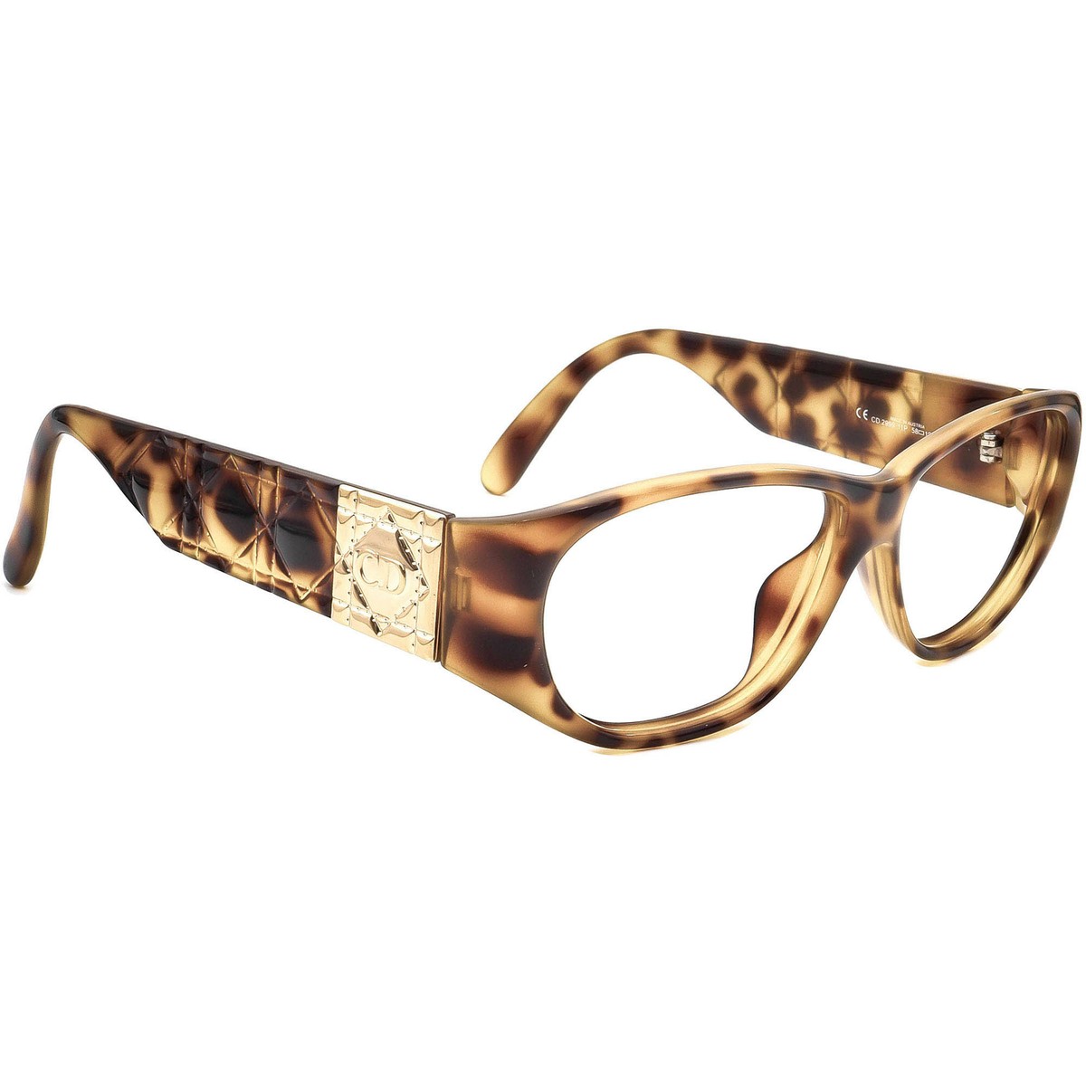Christian Dior Sunglasses Frame Only CD 2999 11P Tortoise Wrap
