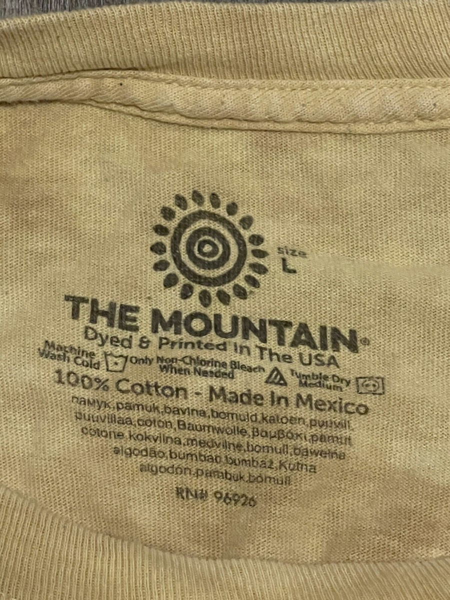 2014 The Mountain T-shirt Adult Size: Large Golden Lab Dog | eBay