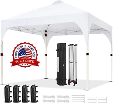 10x10 Toldo Carpa Plegable Para Fiestas Jardin Patio Impermeable Comercial