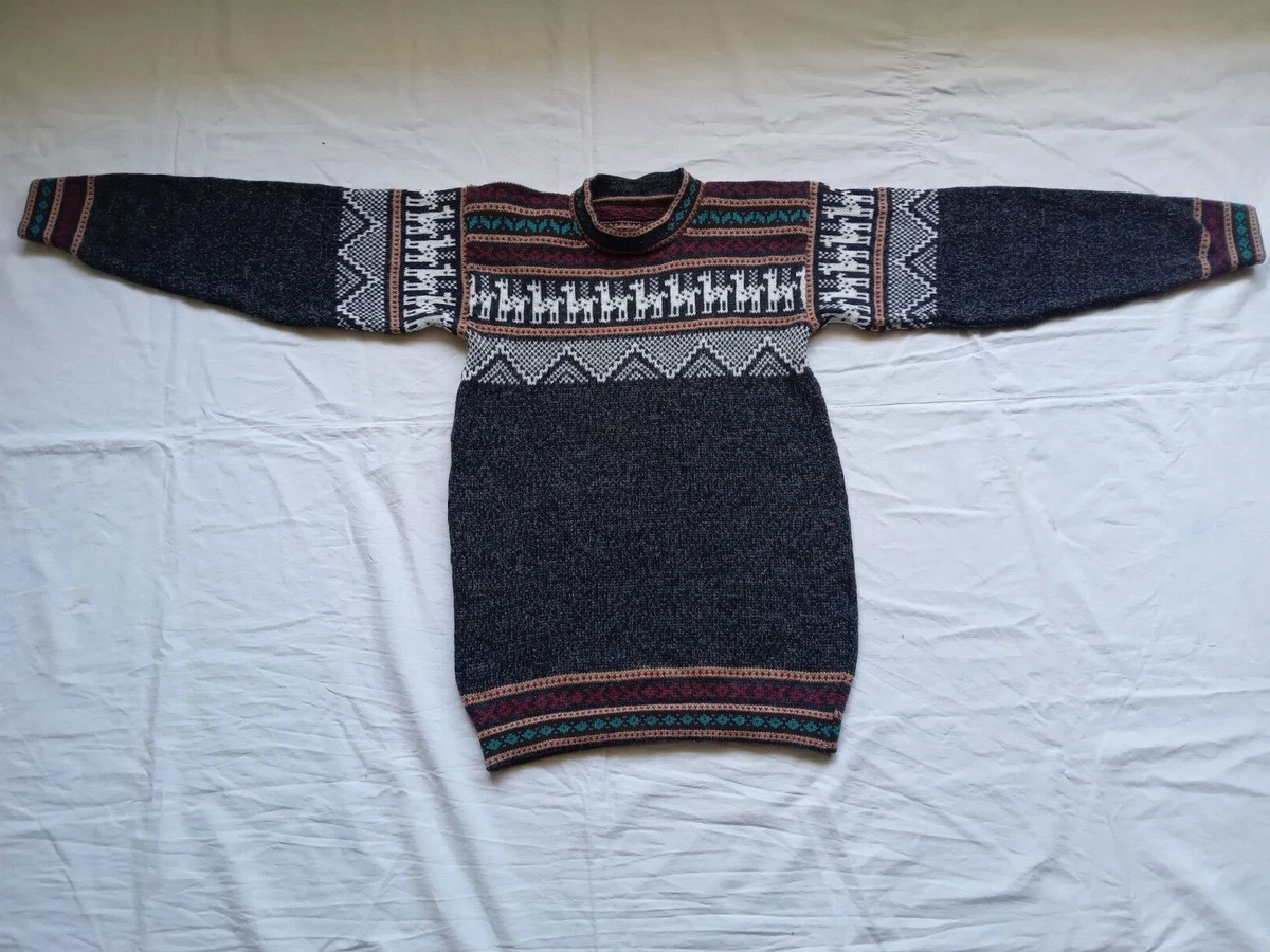 Alpaca sweater hotsell ebay