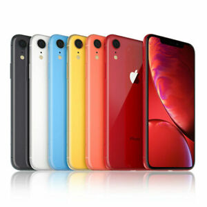 Apple iPhone XR - 128GB - Verizon + GSM Unlocked T-Mobile AT&T 4G LTE- Red
