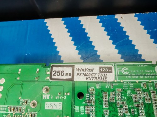 WinFast Nvidia GeForce PX7600 GT TDH Extreme 256mb 128bit , pcie - Picture 3 of 6