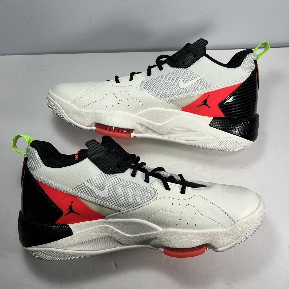 Air Jordan Zoom 92 Sail Flash Crimson Electric Green 2020 