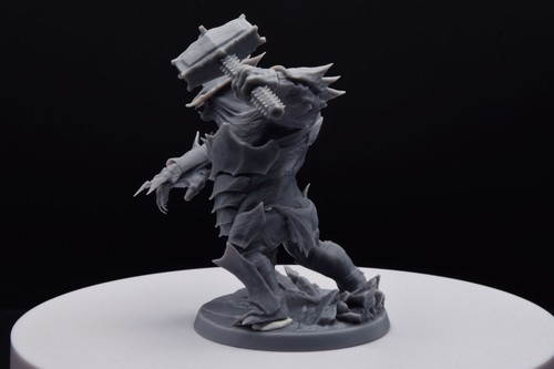 Armoured/No Armored Troll - Mini Monster Mayhem - 3D Printed with HQ Resin - Picture 3 of 10