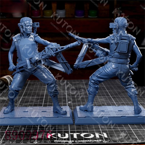Private Vasquez Alien 3D Printing Figure Unpainted Model GK Blank Kit New Stock - Picture 8 of 8