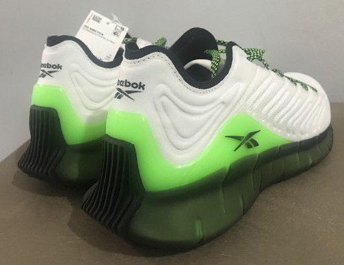 Reebok Zig Kinetica Laufschuhe weiß/solargrün FZ3101 - Herren Größe 11 " - Bild 4 von 7