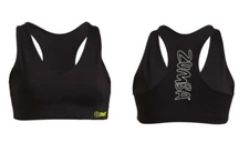Zumba Defy Gravity V Bra Top - Black ~ size XS ~ New! Free Ship