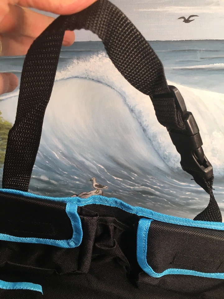 Hello Little Monsters Backseat Car Organizer Kids Toy Car Storage Excellent Cond - Image 3 of 4