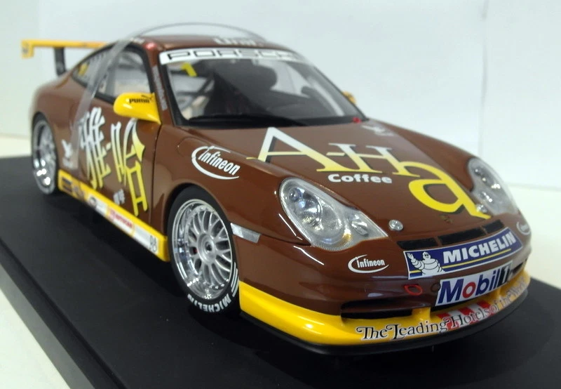 Autoart Escala 1/18 Diecast 80489 Porsche 911 GT3R Carrera Cup 2004 A-HA Marsh Foto 4 de 4