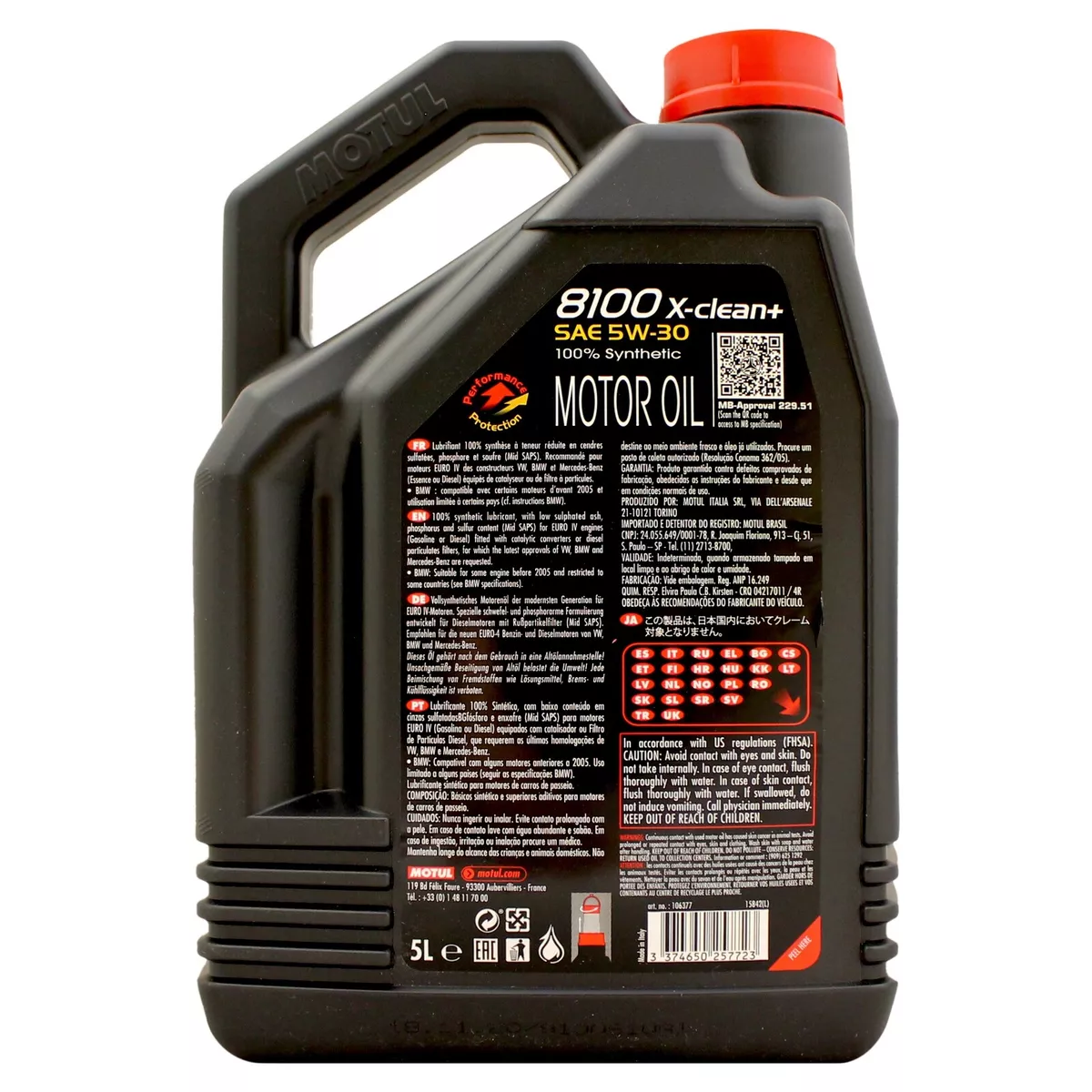 Motul 8100 xclean deals 5w30