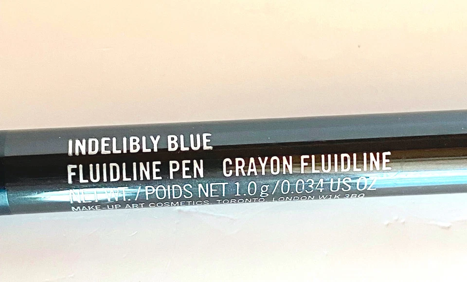 M·A·C Fluidline Eye Liner Eyeliner Pen - Indelibly Dark Navy Blue - Tiktok trend - Bild 4 von 4