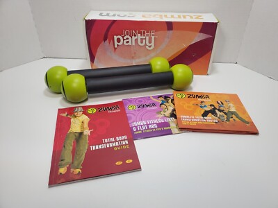 Zumba Fitness Join The Party Total-Body Transformation System Set w/4 DVDs