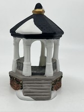 1999 Grandeur Noel Victorian Village Replacement 4.5” Porcelain Gazebo